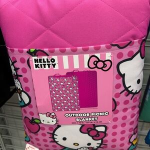 Hello Kitty Pink and White Storage Organizer with Quilted Design
